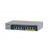NETGEAR 8-port Ultra60 PoE++ Multi-Gigabit (2.5G) Ethernet Plus Switch Unmanaged L2/L3 2.5G Ethernet (100/1000/2500) Power over 