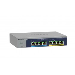NETGEAR 8-port Ultra60 PoE++ Multi-Gigabit (2.5G) Ethernet Plus Switch Unmanaged L2/L3 2.5G Ethernet (100/1000/2500) Power over 