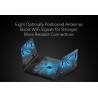 NETGEAR Nighthawk RAXE500 wireless router Gigabit Ethernet Tri-band (2.4 GHz / 5 GHz / 6 GHz) Black