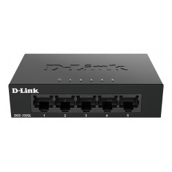 D-Link DGS-105GL Unmanaged Gigabit Ethernet (10/100/1000) Black