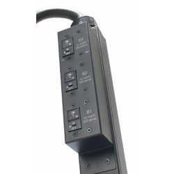 APC AP7968B power distribution unit (PDU) 24 AC outlet(s) 0U Black