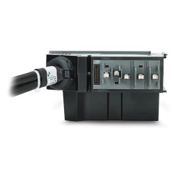 APC PDM2332IEC-3P30R-1 power distribution unit (PDU) Black, Blue