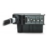 APC PDM2332IEC-3P30R-1 power distribution unit (PDU) Black, Blue
