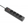 APC PZ42IZ-GR power distribution unit (PDU) 4 AC outlet(s) Black