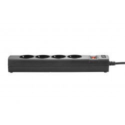 APC PZ42IZ-GR power distribution unit (PDU) 4 AC outlet(s) Black