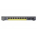 NETGEAR GS110TP Managed Gigabit Ethernet (10/100/1000) Power over Ethernet (PoE) Black