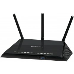 NETGEAR R6400 wireless router Gigabit Ethernet Dual-band (2.4 GHz / 5 GHz) 4G Black