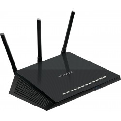NETGEAR R6400 wireless router Gigabit Ethernet Dual-band (2.4 GHz / 5 GHz) 4G Black