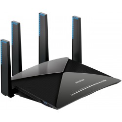 NETGEAR Nighthawk X10 wireless router Gigabit Ethernet Dual-band (2.4 GHz / 5 GHz) 4G Black