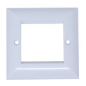 SingleGang CCS Elite Bevelled Euro Style Faceplate