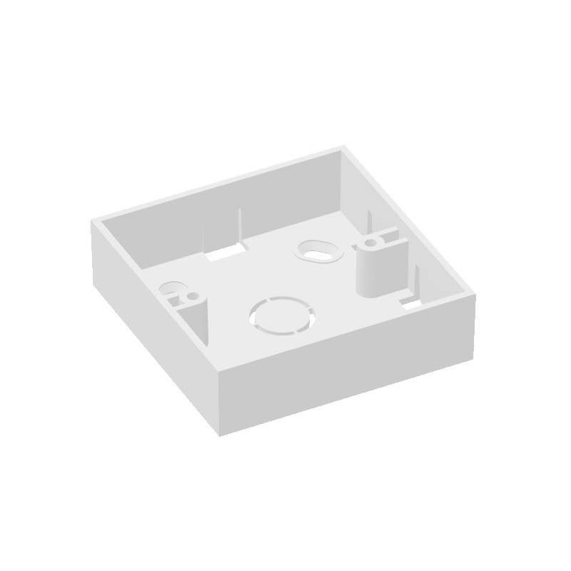 CCS SingleGang Surface Mount Back Box (32mm) | Faceplates & Backboxes
