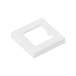 SingleGang CCS Flat Euro Style Faceplate