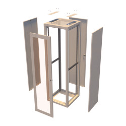 600mm (w) x 600mm (d) Floor Standing Data Cabinet