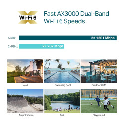 TP-Link Omada AX3000 Indoor/Outdoor WiFi 6 Access Point