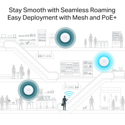 TP-Link Omada AX6000 Ceiling Mount WiFi 6 Access Point