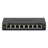 NETGEAR GS308E Managed L2/L3 Gigabit Ethernet (10/100/1000) Power over Ethernet (PoE) Black