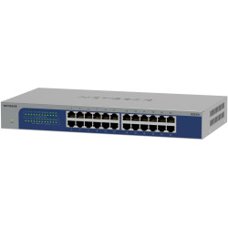 NETGEAR GS524-300EUS, 24-Port Gigabit Ethernet unmanaged Switch, Desktop Gigabit Ethernet (10/100/1000)