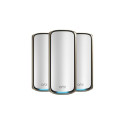 NETGEAR Orbi 970 Series Quad-Band WiFi 7, 3-Pack Quad-band (2.4 GHz / 5 GHz-1 / 5 GHz-2 / 6 GHz) Wi-Fi 6 (802.11ax) Grey Interna