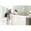 NETGEAR Orbi Pro WiFi 6 Tri-band Mesh System Satelite (SXS80) Tri-band (2.4 GHz / 5 GHz / 5 GHz) Wi-Fi 6 (802.11ax) Grey, White 