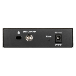 D-Link DGS-1100-05V2 network switch Smart Managed, L2, Gigabit Ethernet (10/100/1000) Black