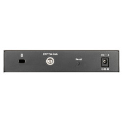 D-Link DGS-1100-08V2 network switch Managed L2 Gigabit Ethernet (10/100/1000) Black