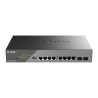 D-Link DSS-200G-10MP/E network switch Managed L2 Gigabit Ethernet (10/100/1000) Power over Ethernet (PoE) 1U Grey