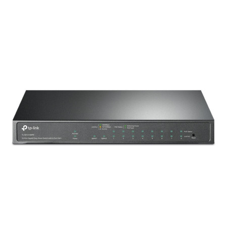 P-Link 10-Port Gigabit Easy Smart Switch with 8-Port PoE+