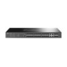 P-Link Omada 24-Port SFP L2+ Managed Switch with 4 10GE SFP+ Slots