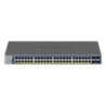ETGEAR 52-Port PoE Gigabit/10G Stackable Smart Switch (GS752TXP)