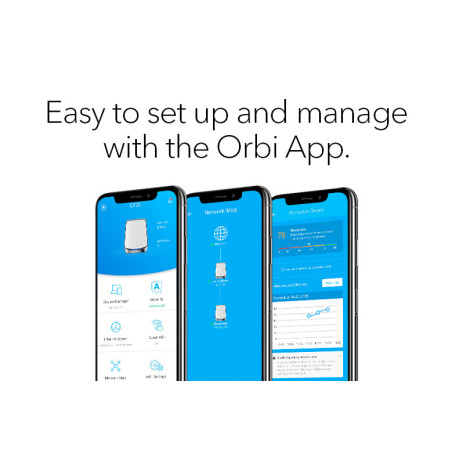 ETGEAR Orbi RBK853 AX6000 WiFi 6 Mesh System