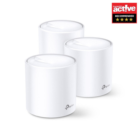 P-Link AX3000 Whole Home Mesh Wi-Fi System, 3-Pack
