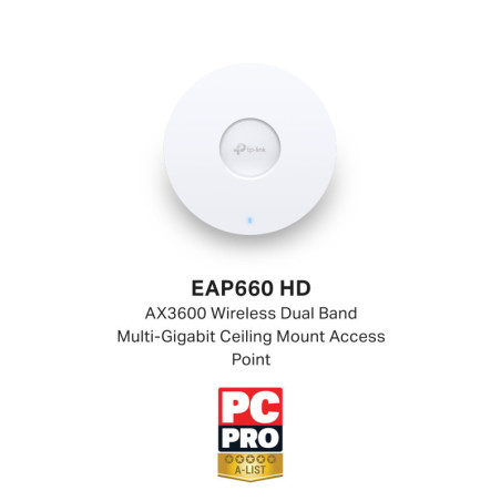 P-Link AX3600 Wireless Dual Band Multi-Gigabit Ceiling Mount Access Point