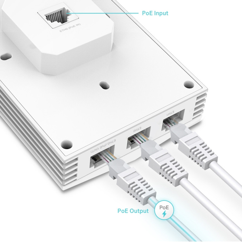 TP-Link AX3000 Wall Plate WiFi 6 Access Point | TP-Link Wireless Access ...
