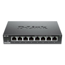 -Link D-Link 8-Port Fast Ethernet Unmanaged Desktop Switch