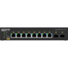 ETGEAR 8x1G PoE+ 220W and 2xSFP+ Managed Switch