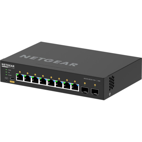 ETGEAR 8x1G PoE+ 220W and 2xSFP+ Managed Switch