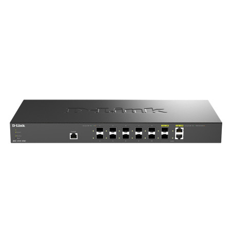 -Link D-Link 10-port 10G SFP+ and 2-port 10GBASE-T/SFP+ Multi-Gigabit Smart Managed Switch