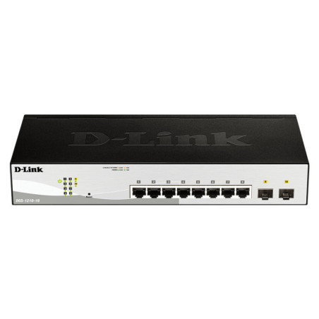 -Link D-Link 10-Port Gigabit Smart Managed Switch with 2 SFP ports