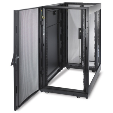 PC NetShelter SX, Server Rack Enclosure, 24U, Black, 1198.5H x 600W x 1070D mm
