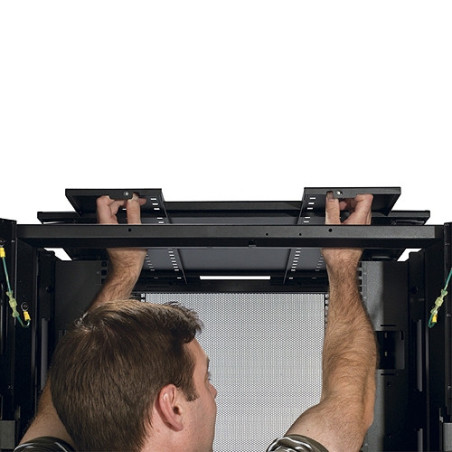 PC NetShelter SX, Server Rack Enclosure, 42U, Black, 1991.4H x 750W x 1070D mm