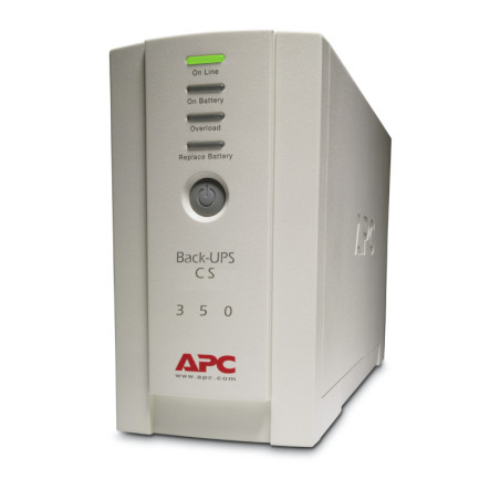 PC Back-UPS, 350VA/210W, Tower, 230V, 4x IEC C13 Outlets , User Replaceable Battery