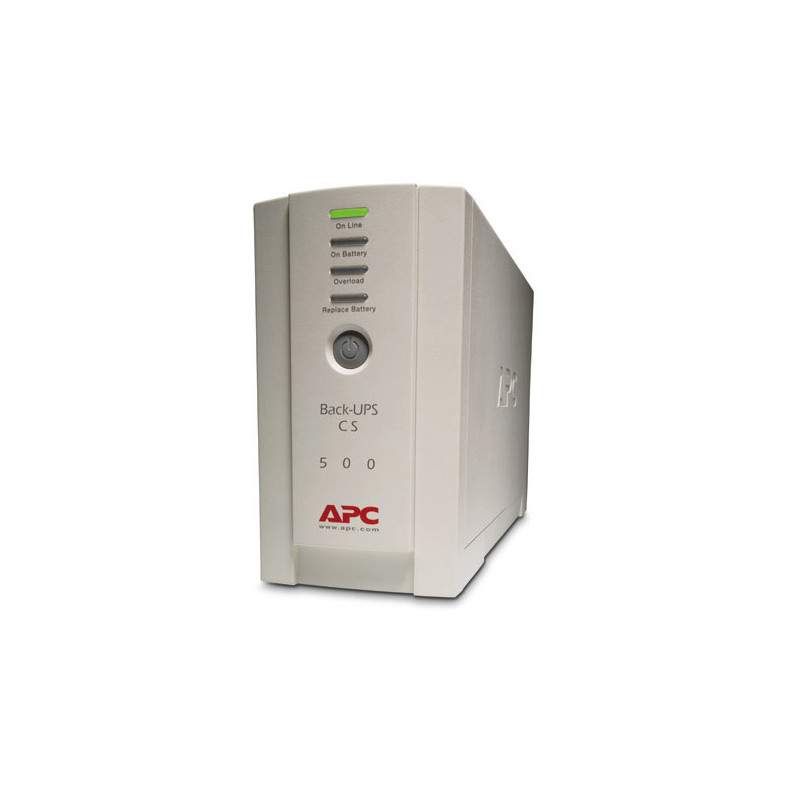 PC Back-UPS, 500VA/300W, Tower, 230V, 4x IEC C13 Outlets , User Replaceable Battery