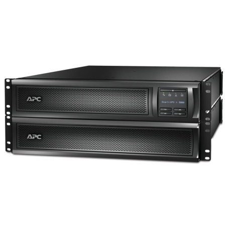 PC APC Smart-UPS X SMX3000RMHV2U - 3000VA, 8x C13, 1x C19 outlet, USB, expandable runtime