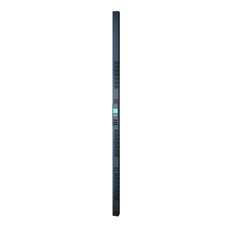 PC Rack PDU 2G, Metered by Outlet with Switching, ZeroU, 20A/208V, 16A/230V, (21) C13 & (3) C19