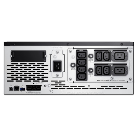 PC APC Smart-UPS X SMX2200HV - 2200VA, 8x C13 + 2x C19 outlet, USB, expandable runtime, short depth