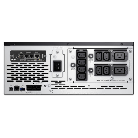 PC APC Smart-UPS X SMX3000HVNC - 3000VA, 8x C13 + 2x C19 outlet, USB, expandable runtime, short depth, NMC