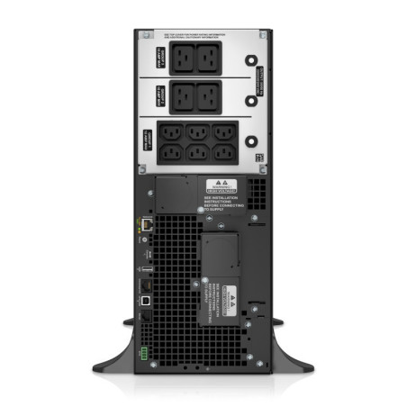 PC Smart-UPS On-Line, 6kVA/6kW, Tower, 230V, 6x C13+4x C19 IEC outlets, Network Card+SmartSlot, Extended runtime, W/O rail kit