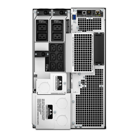 PC Smart-UPS On-Line, 8kVA/8kW, Tower, 230V 3:1 and 1:1, 6x C13+4x C19 IEC outlets, Network Card+SmartSlot, Extended runtime, W