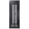 PC NetShelter SX, Networking Rack Enclosure, 42U, Black, 1991H x 750W x 1070D mm with Casters, Feet, Vertical Cable Managers, S