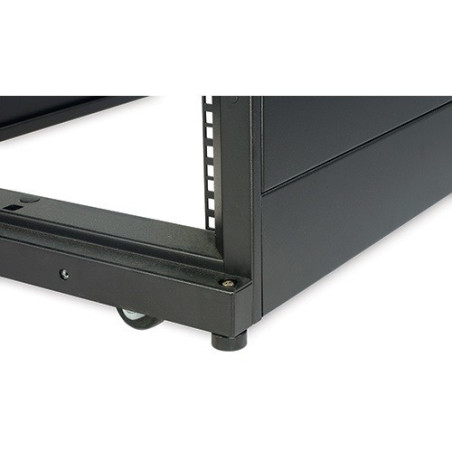 PC NetShelter SX, Networking Rack Enclosure, 42U, Black, 1991H x 750W x 1070D mm with Casters, Feet, Vertical Cable Managers, S